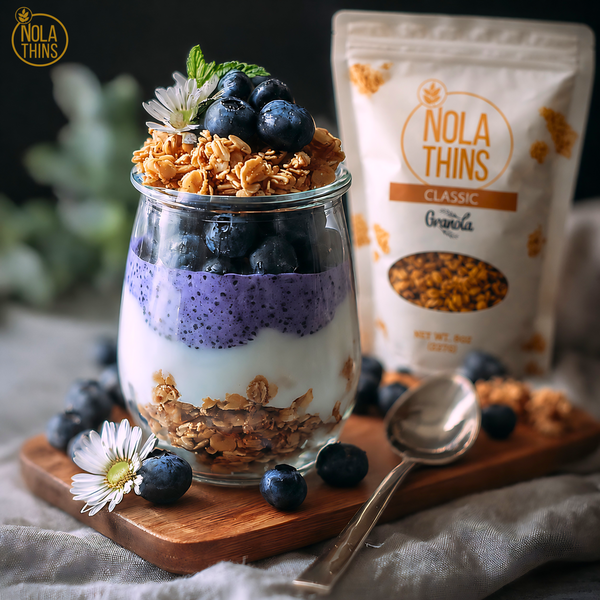 Blueberry Chia Parfait (Vegan & Gluten-Free)